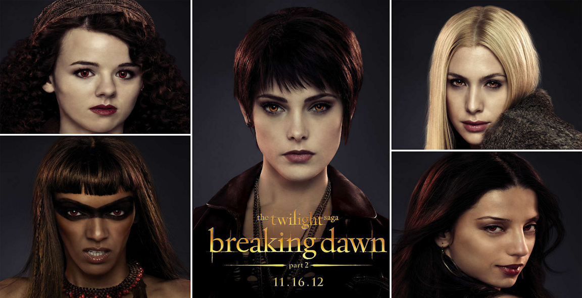The Twilight Saga Breaking Dawn Part 2 Girls Character Posters