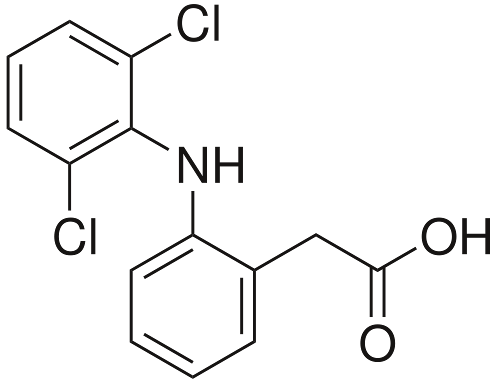 Structure Of Diclofenac Sodium