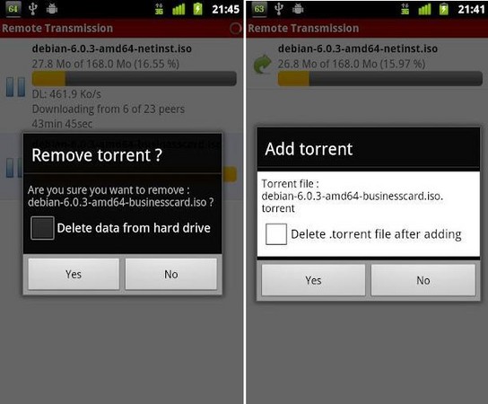 Remote Transmission App Remote Transmission App