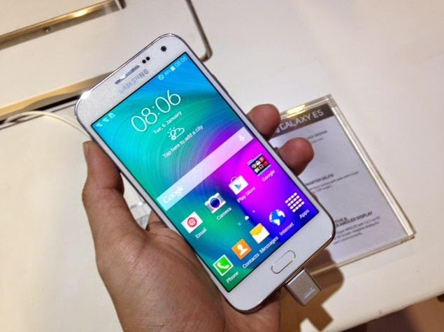 Samsung giới thiệu bộ đôi Galaxy E5 và E7