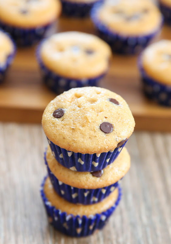 photo of stack of three muffins