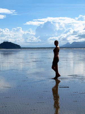 Дикие пляжи Борнео.