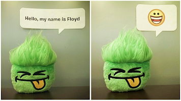 Club Penguin Blog: Adventures of Floyd the Green Puffle