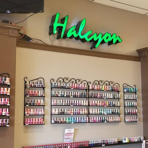 Halcyon Nails - Spa logo