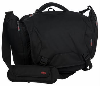 STM Velo Padded Laptop Shoulder Bag with Integrated iPad/Tablet Pocket for 13-Inch MacBooks/Laptops (dp-4003-01)