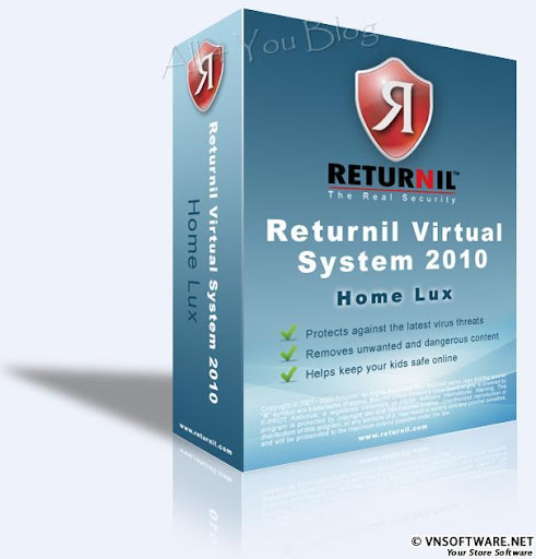 Returnil Virtual System 2010 Home Free 3.1