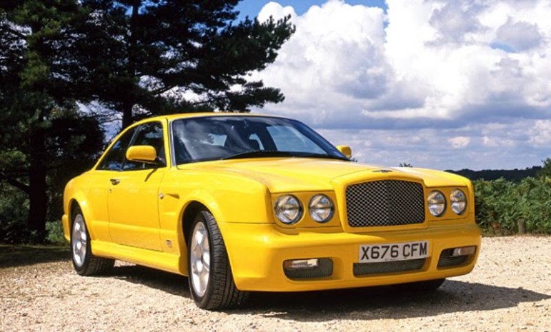 Yellow Bentley Continental T Personal Commission