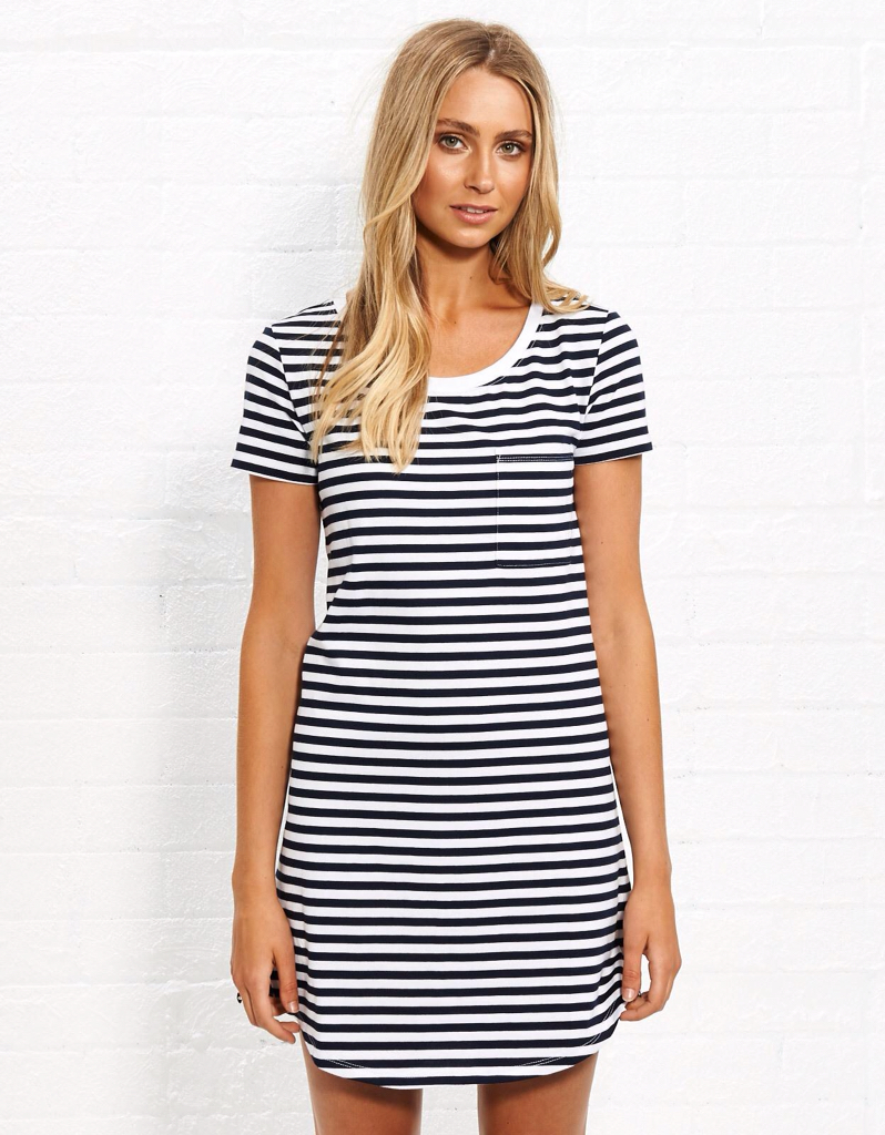 Striped T-shirt Dress | Must-have Monday - Pretty Chuffed