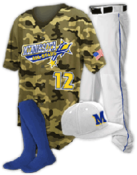 Camouflage Kids Baseball Jerseys