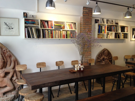 a coffeehouse