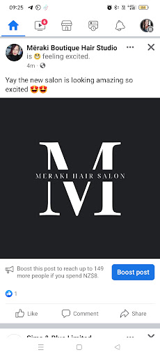Meraki Hair Salon logo