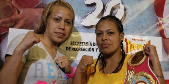 Enis Pacheco campeona mundial de boxeo