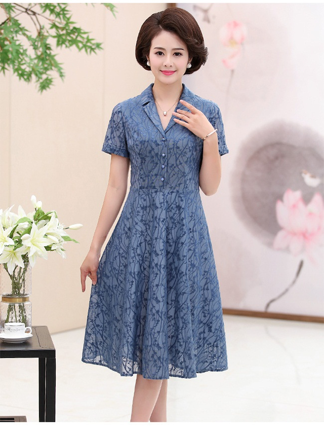 TTV Store cung cấp váy trung niên chất lượng và giá ưu đãi