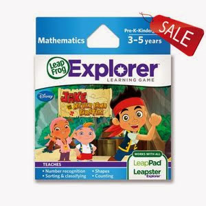 LeapFrog Jake and The Never Land Pirates Learning Game (Works with LeapPad Tablets, LeapsterGS, and Leapster Explorer)