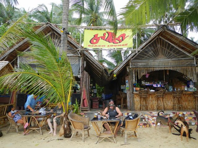 Chillin' Bar, Lamai Beach Christmas day