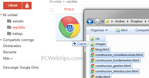 como alojar un sitio web en google drive gratis pcwebtips