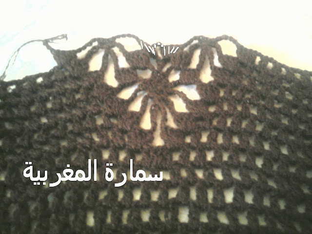 ورشة شال بغرزة العنكبوت لعيون الغالية سلمى سعيد Photo6950