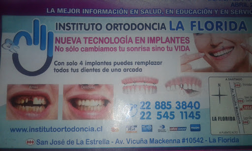 Instituto Ortodoncia, Av. Vicuña Mackenna Ote. 10542, La Florida, Región Metropolitana, Chile, Doctor | Región Metropolitana de Santiago