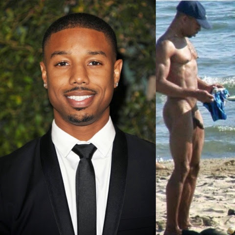 Ever wanted to know what the fine Michael B Jordan's eggplant looked l...
