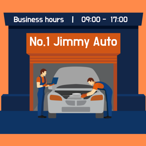 no.1 Jimmy Auto Repair logo