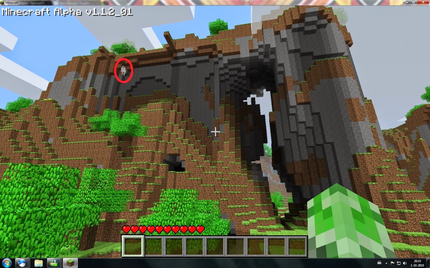 Hình ảnh trong game Minecraft (screenshot)