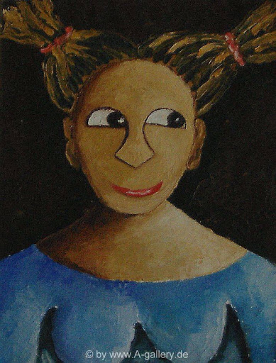 Mummy's girl, Mary Ogembo, pintora, arte, Nairobi, Kenia