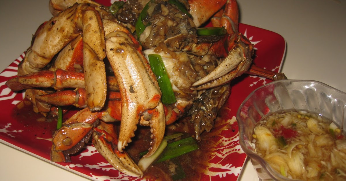 Welcome to Tevy's Kitchen: Stir Fry Pepper Crab with Oyster sauce