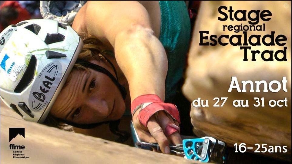 Stage d'escalade traditionnel