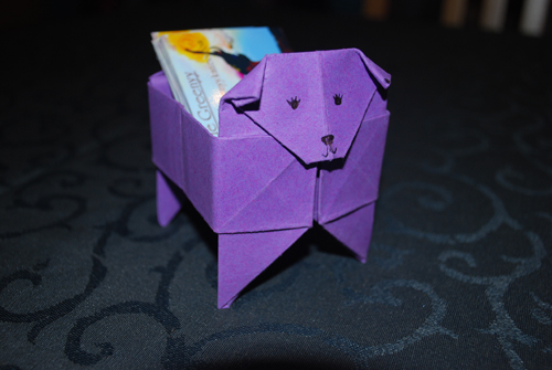 RÃ©sultat de recherche d'images pour "carte de visite origami"