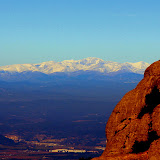 Snow-Capped Peaks in the Distance - Montserrat, Spain