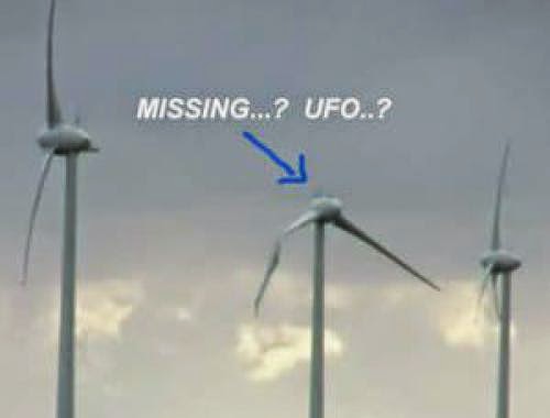 Ufo Hits Wind Turbine