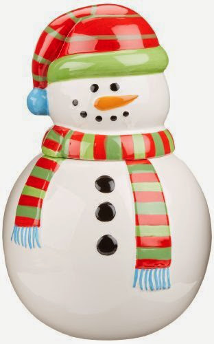  DII Snow Fun Snowman Cookie Jar