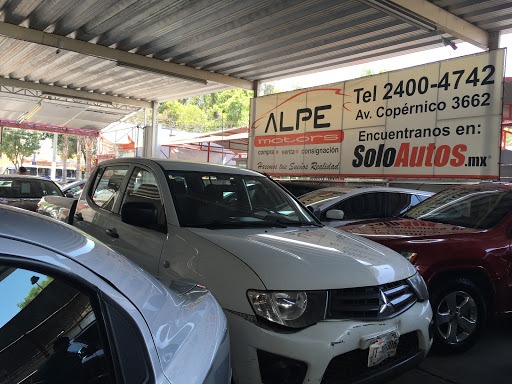Alpe Motors SA de CV, Av. N. Copérnico 3662, Arboledas, 45070 Zapopan, Jal., México, Tienda de segunda mano | JAL