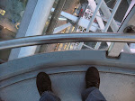Looking straight down while at the top