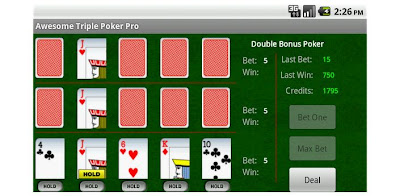 Poker pro NokiaOnsite Download Game Awesome Triple Video Poker Pro V4.1.1 Apk for Android