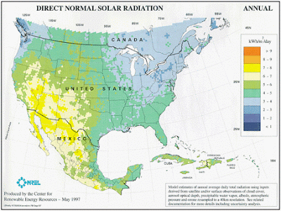 America Solar Energy Potential Part1