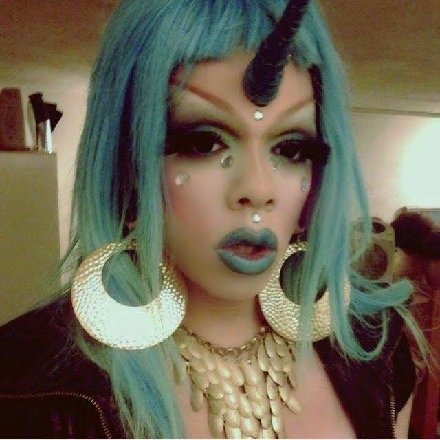 The Drag Enthusiast: Tatiana Rexia: Scary Face with a Heart of Gold