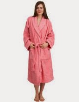 <br />TowelSelections Turkish Cotton Terry Bathrobe Shawl Collar Robe Made in Turkey