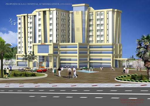 M.A.G.J. Hospital, Mookkannoor P.O, Angamaly, Mookkannoor Ezhattumugham Rd, Ernakulam, Kerala 683577, India, Hospital, state KL