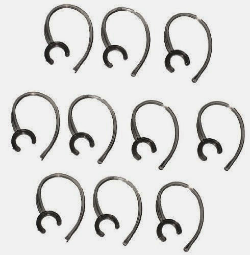  12 Pack Gadgetbrat® OEM Earhooks compatible with: Replacement Ear Hook Compatiblity: Samsung HM6000 HM1300 HM1900 wep460 for Bluetooth Headsets +Raspberry Earhook