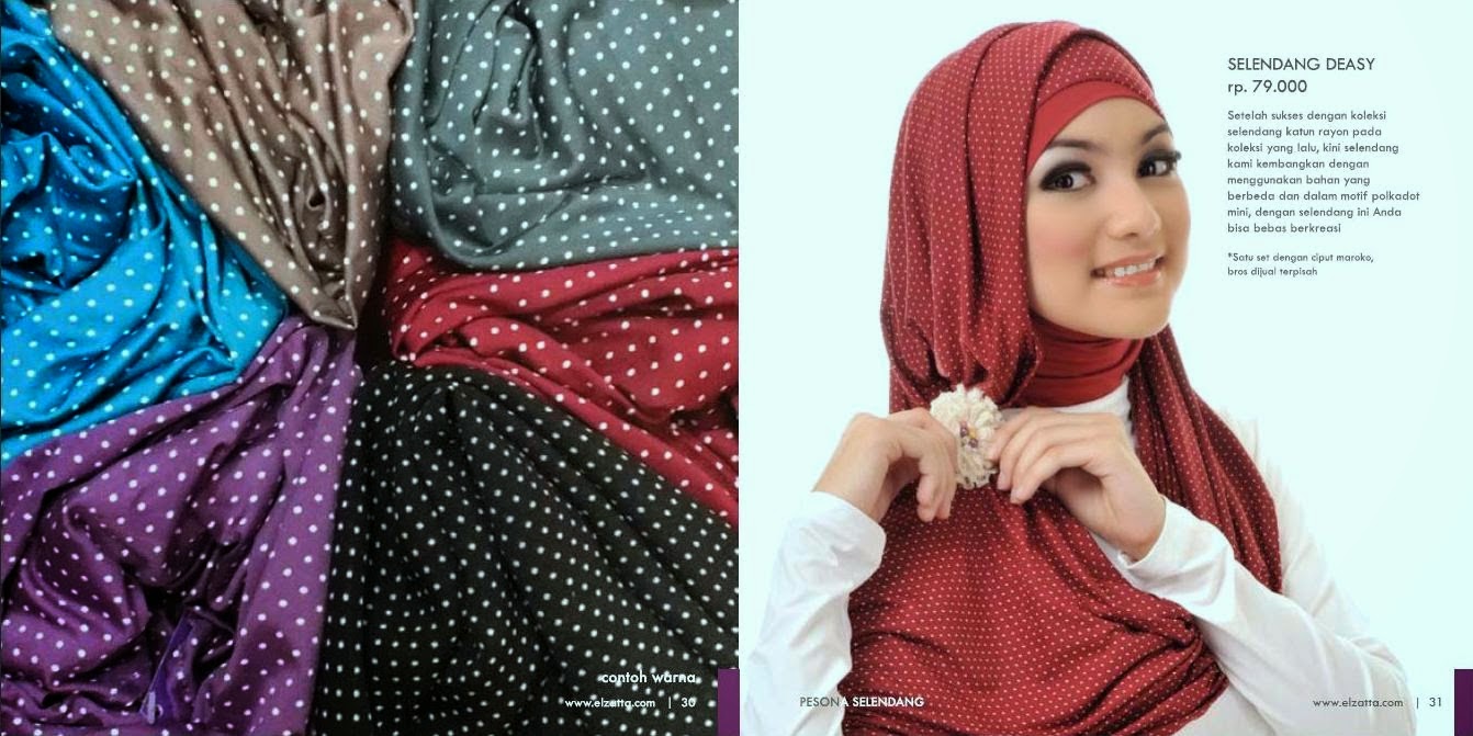 NEW TUTORIAL CARA MEMAKAI HIJAB STYLE ELZATTA TERBARU  Hijab