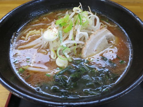 ぼぶのラーメン紀行 阿武隈ｐａ 下り スナックコーナー 東北自動車道 味噌ラーメン 72 12