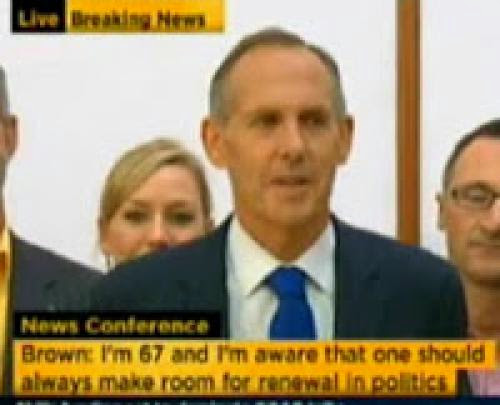 Room For Renewal Bob Brown Quits