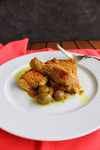 pollastre amb llimona i olives / chicken with lemon and olives
