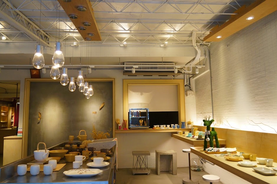 台北美食推薦-中山區結合咖啡、展演空間、設計和餐具的【ME Living Arts/皿皿】