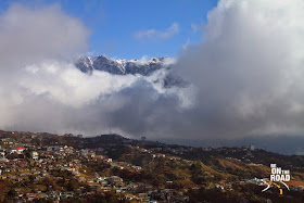 Tawang and the snow capped Himalayas