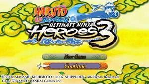 Naruto Shippuden: Ultimate Ninja Heroes 3 (US).iso psp Download !! screenshot 4