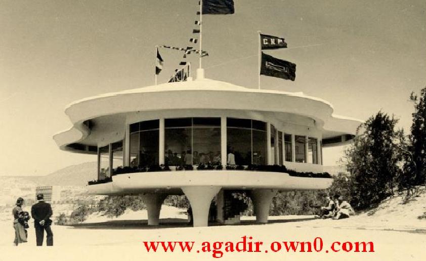 صور مطعم  La Reserve Beach   من سنة 1950 الى سنة 1960  Blog-agadir-duhon-architecte