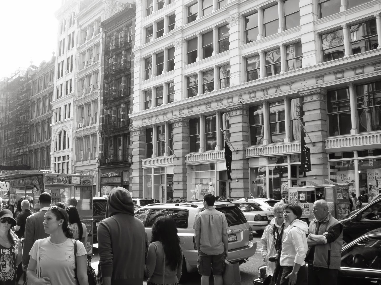 Soho District, Manhattan en blanco y negro, Elisa N, Blog de Viajes, Lifestyle, Travel