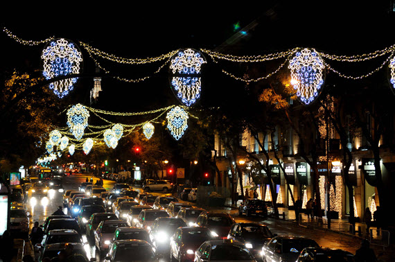 Madrid enciende las luces de la Navidad 2014-2015